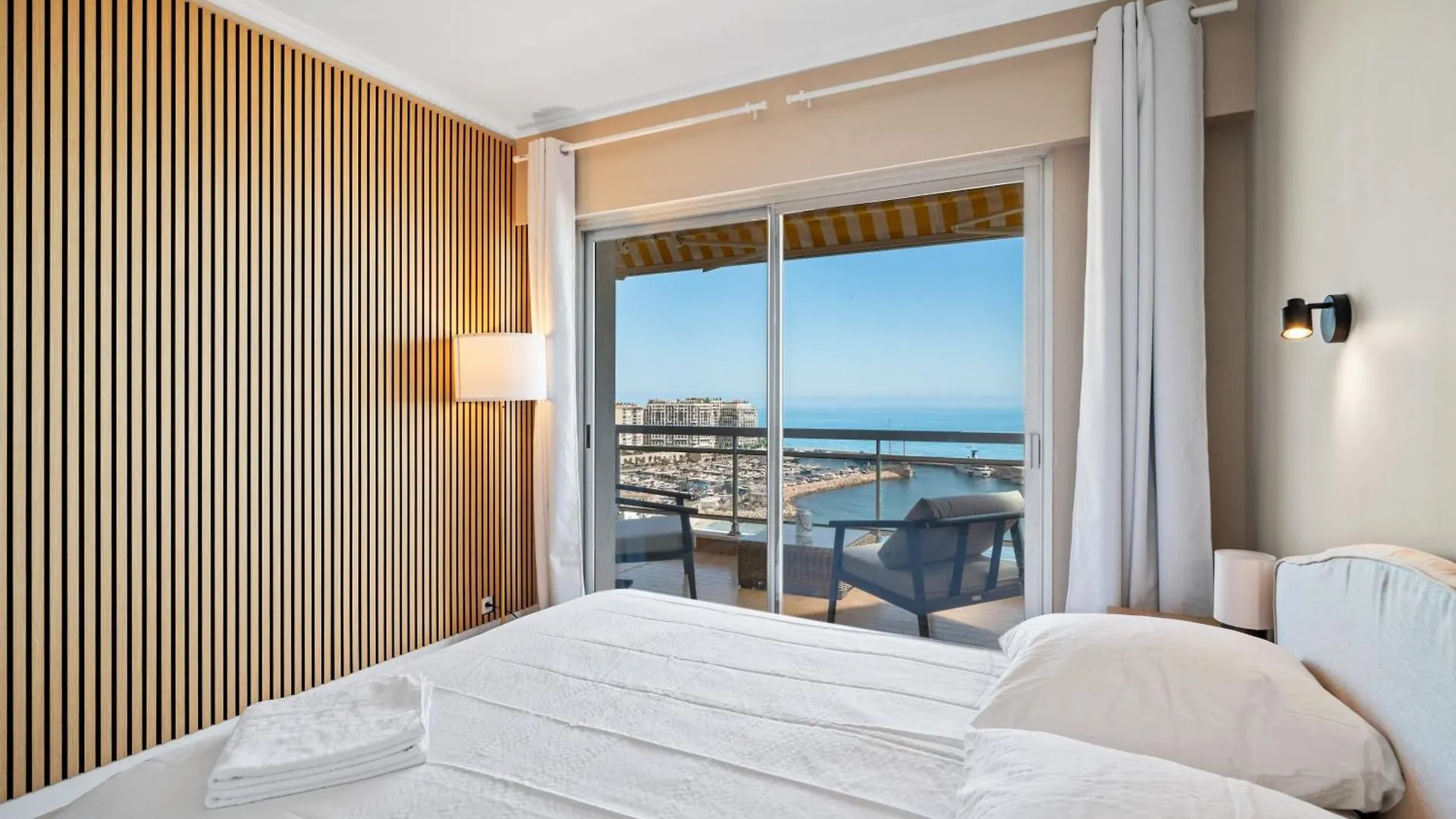 Panorama Mer Et Plage Cap D Ail Proche Monaco 卡普戴尔