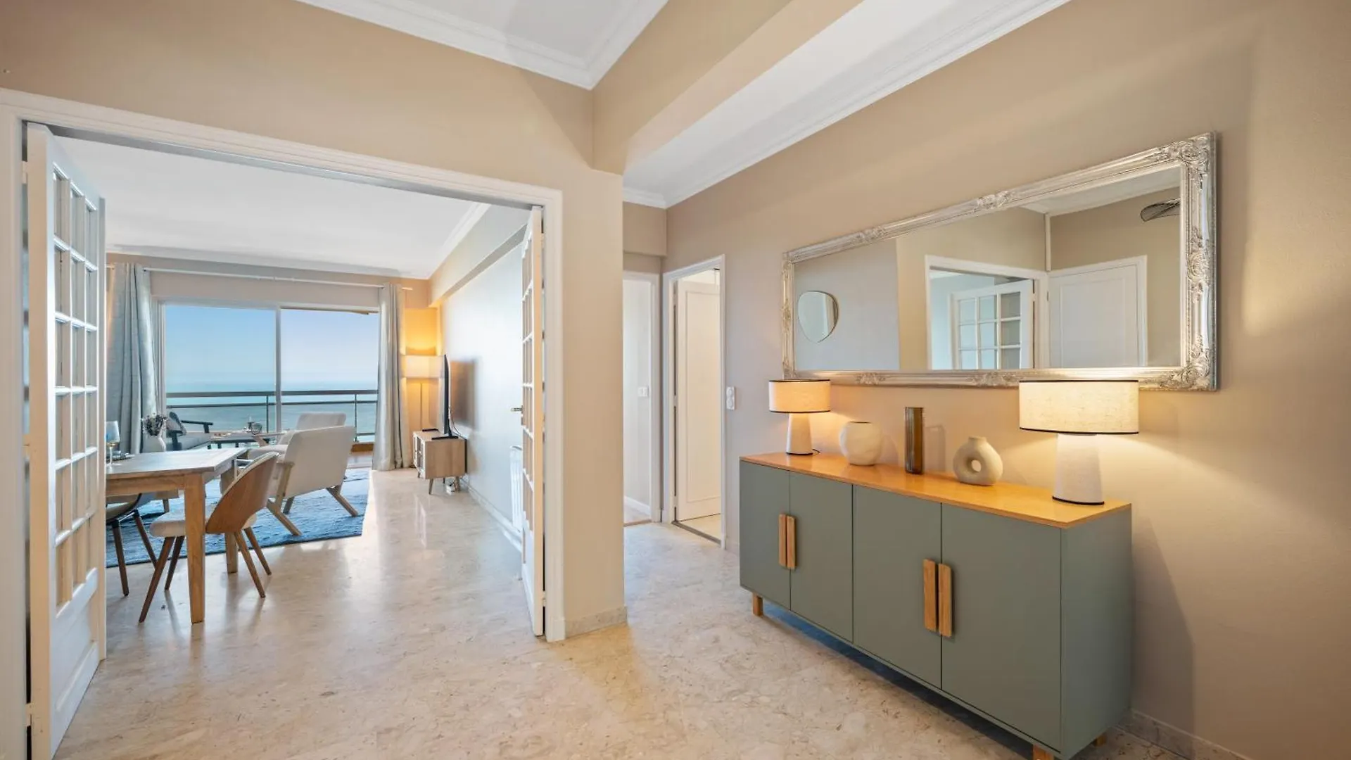 Panorama Mer Et Plage Cap D Ail Proche Monaco 卡普戴尔 公寓
