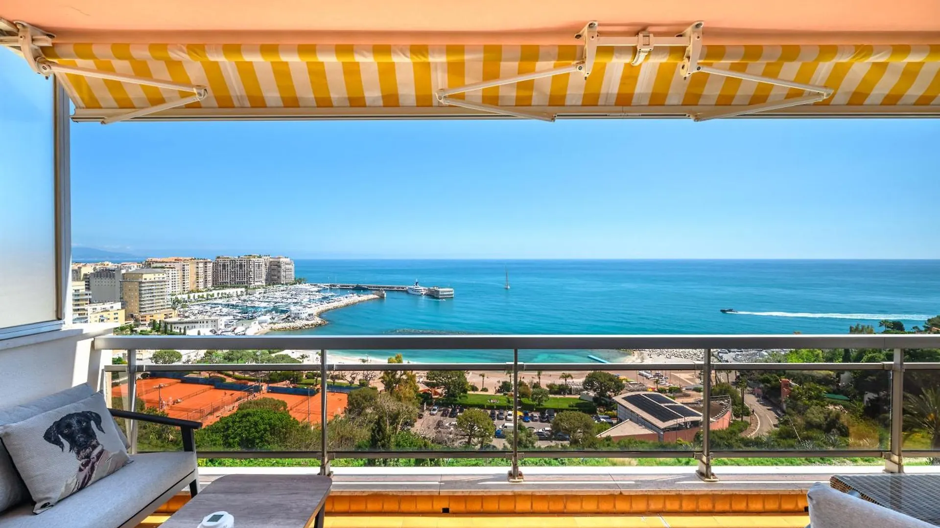 Panorama Mer Et Plage Cap D Ail Proche Monaco 卡普戴尔 0*,